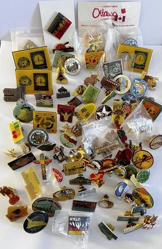 Masonic & Shriners Pins: Vintage Collection of GLSA, Sabbar, Tripoli Gold