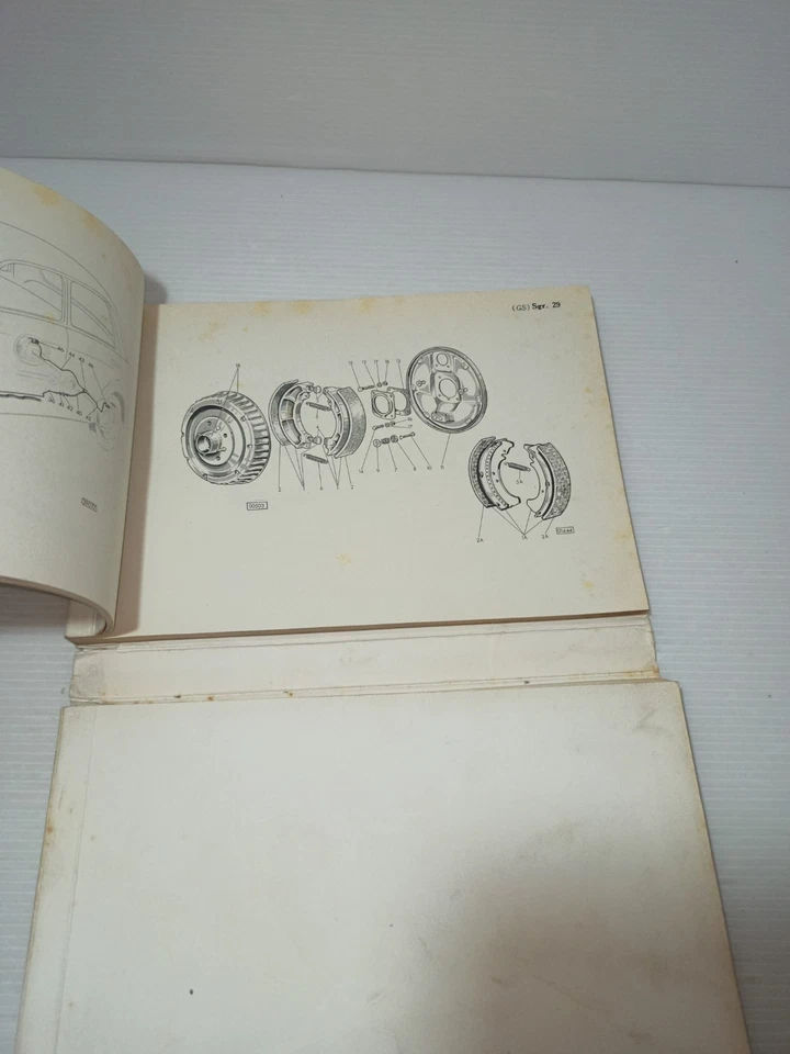 Fiat 1100 103D/H Catalogo Parti Di Ricambio LEGGI DESCRIZIONE - Immagine 3 di 4