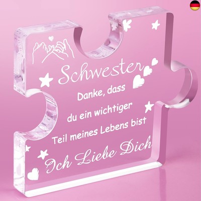 RISFIHEI Schwester Geschenk für Schwester Geburtstag,Geschenke für S