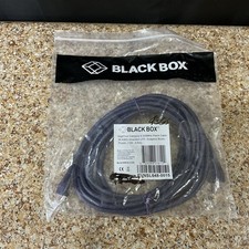 BlackBox 15ft Cat6 Patch Cord Booted UTP Stranded 24AWG Snagless Purple