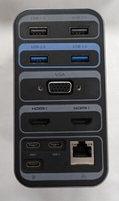 UDS009 Docking Station Dual Monitor 13-In-2 Triple Display USB-C Hub for MacBook