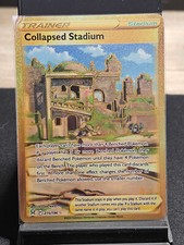 Collapsed Stadium 215/196 NM - Lost Origin - Pokemon Card TCG - Pack Fresh