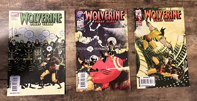 WOLVERINE: FIRST CLASS #18,19,20 SKOTTIE YOUNG COVER MARVEL COMICS 2009