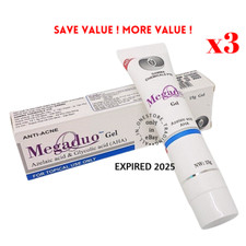 3x MEGADUO EXP 08/2025 Azllac Acid  Glycolic Gamma Acne Gel 15g Free Shipping