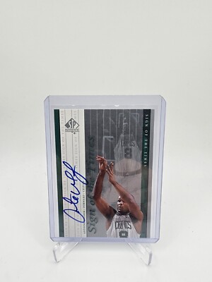 1999-00 SP Authentic Sign of the Times Antoine Walker Autograph