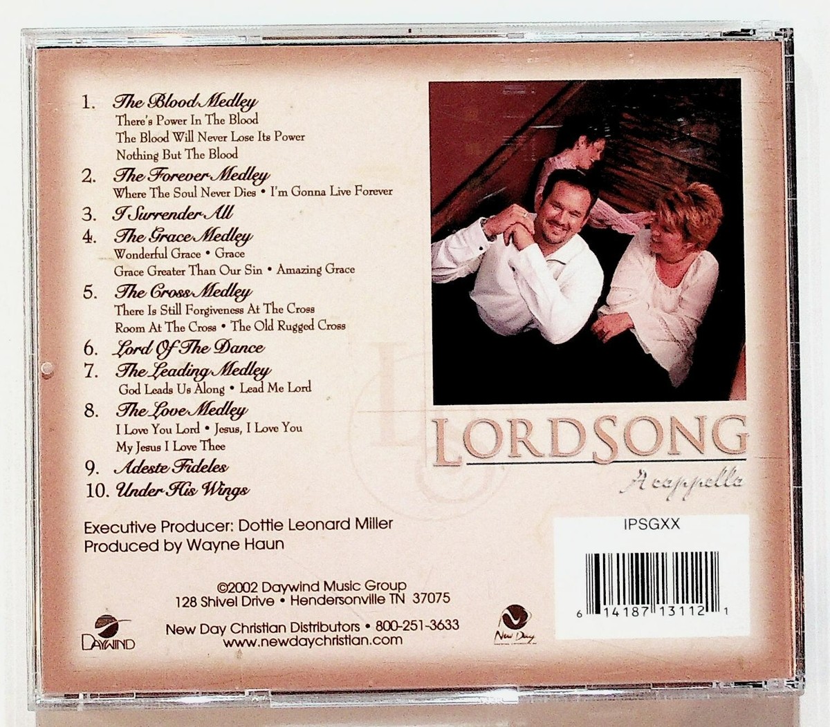 Lordsong A Cappella CD 2002 Christian Gospel Hymns Acapella Out of