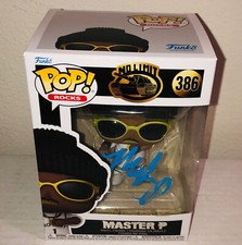 Master P No Limit Records #386 Signed Funko Pop PSA RARE E