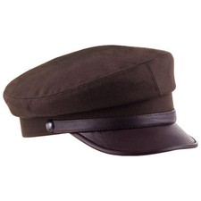 New Captain Military Fiddler S 55 Cap Hat newsboy greek fisherman newsboy fedora