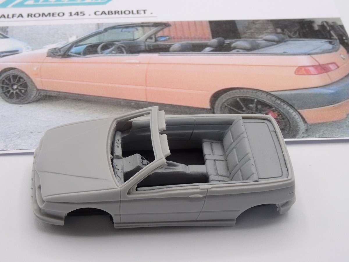 ALEZAN MODELS . KIT 1/43 .ALFA ROMEO 145 . AVENTURA . BERMAN . 1998