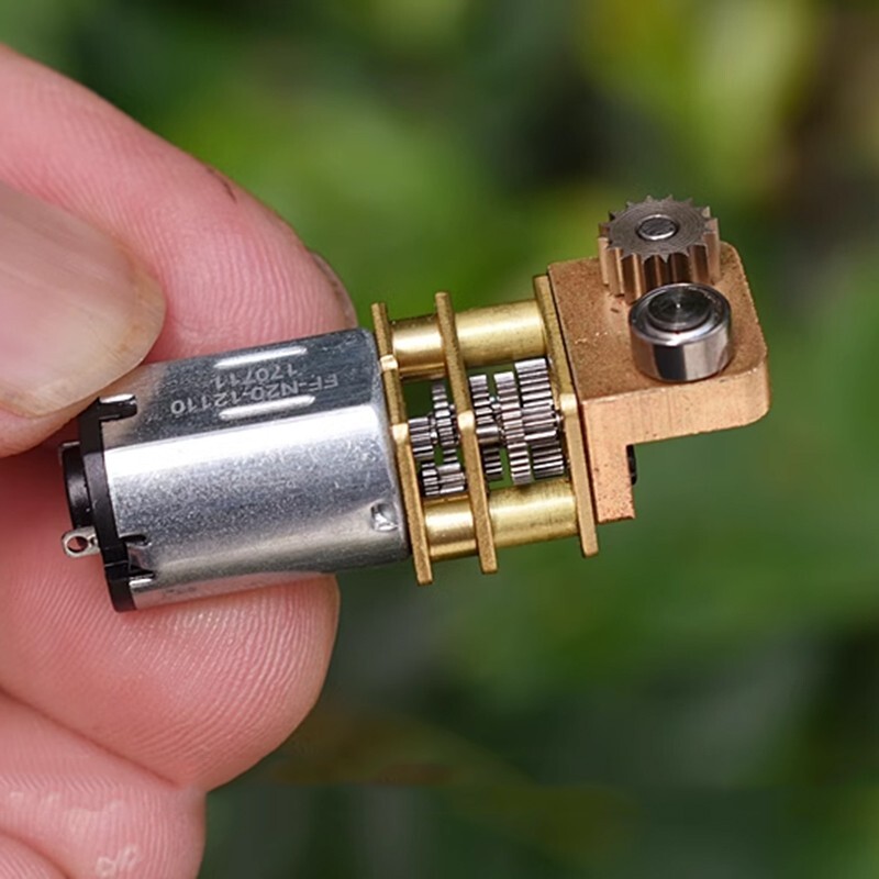 DC 5V-6V Cambio Metallo 3MA Corrente Albero Ingranaggi - Foto 2