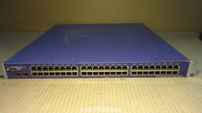 Extreme Networks Summit 48si 48-Port + 4 SFP Gigabit L3 switch 15601 DUAL PSU