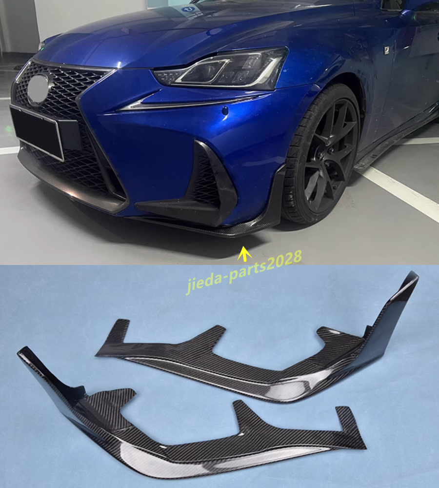 For 2017-2020 Lexus IS250 IS300 Front Bumper Carbon Fiber Front