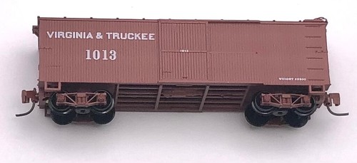 Micro Trenes MTL Nn3 Calibre 15109 Virginia y Truckee Madera Revestida 30' Carro de Caja | Zustand: New