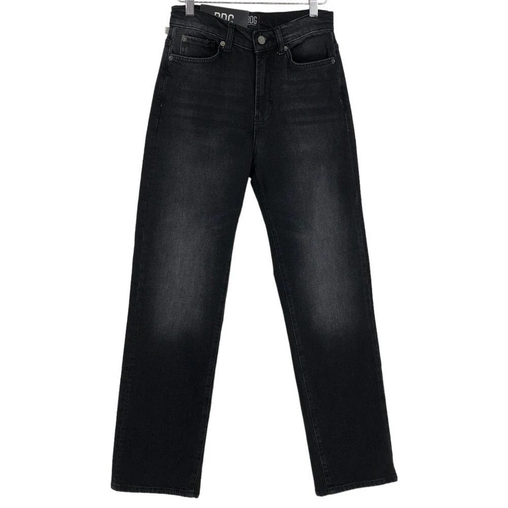 Straight Denim High Rise Cowboy Jeans