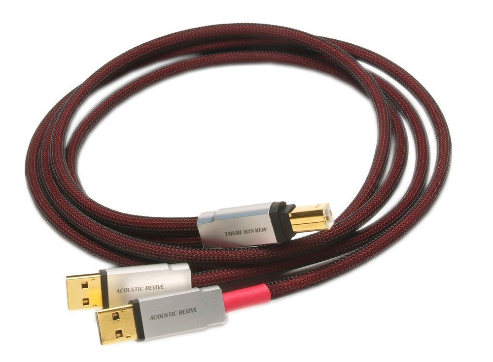 〈ACOUSTIC REVIVE〉 USB1.0SPS　USBオーディオケーブル Amazon.co.jp: アコースティックリバイブ USB ケーブル(A 端子