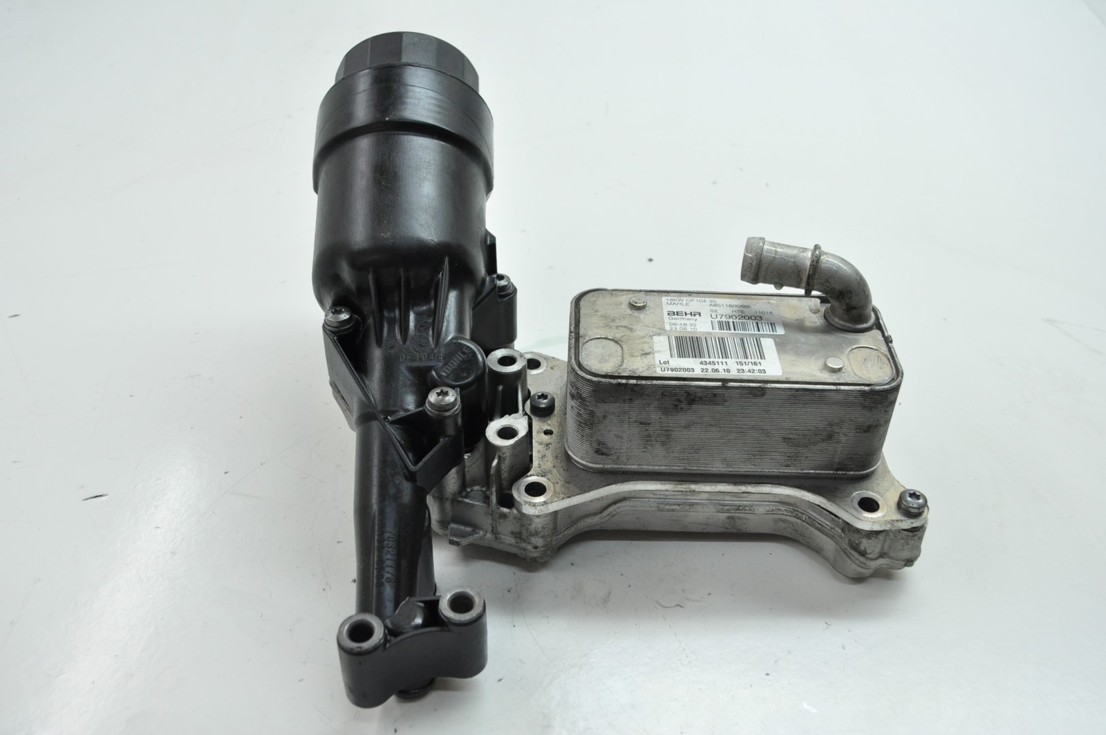 MERCEDES E250 CDI S212 2011 RHD OIL COOLER WITH FILTER HOUSING