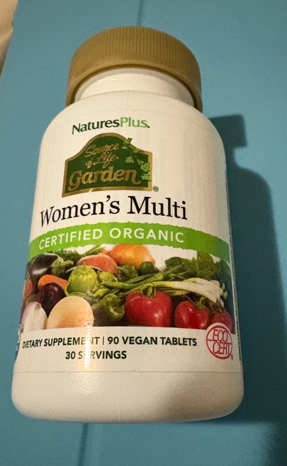NaturesPlus Source of Life Garden orgánico para mujer una vez al día multi caducidad 29/02 Foto 2 de 4