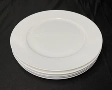 Lot of 5 Home Essentials Denby White Salad Plates 8-1/8”