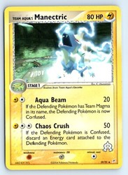 Team Aqua's Manectric 29/95 EX Team Magma vs Team Aqua Uncommon