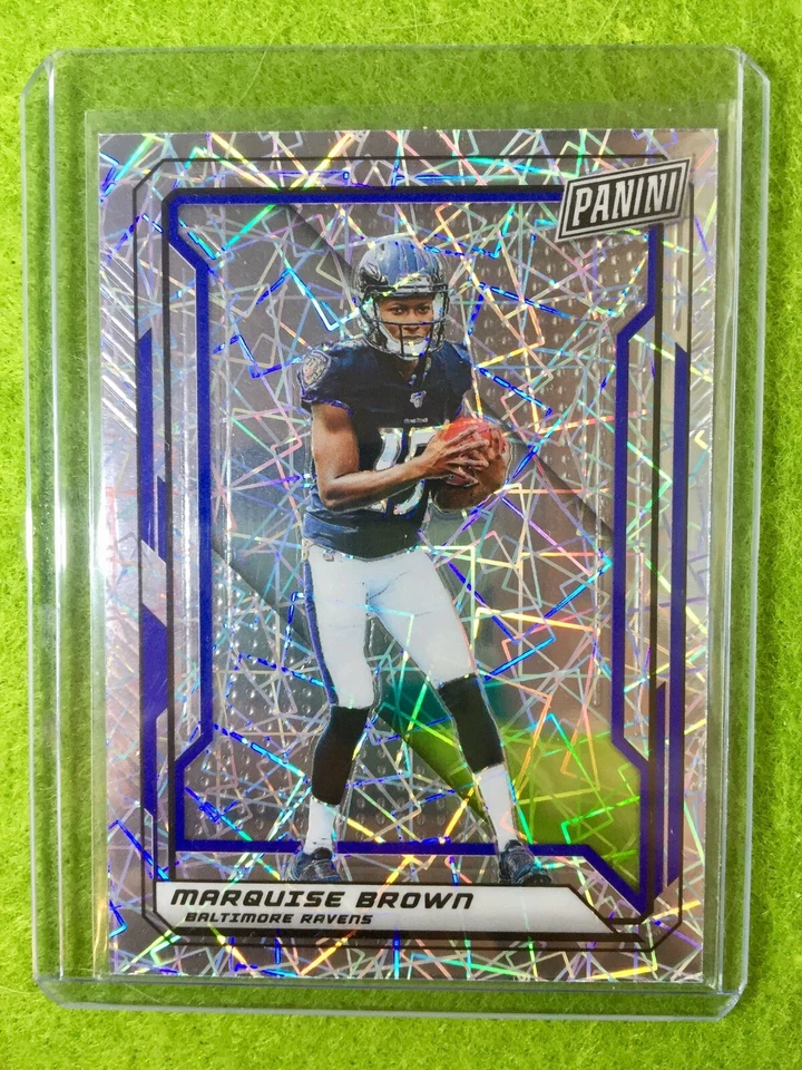 MARQUISE BROWN ROOKIE CARD JERSEY #15 PRIZM SP /99 REFRACTOR RC 2019 NationalVIP