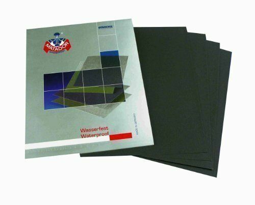Wet & Dry Sandpaper Mixed Grits - 3000 / 5000 / 7000 - 6 Sheets Starcke Matador - Picture 1 of 1