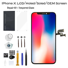 Original OEM LCD for iPhone X Screen Replacement Glass Digitizer LCD Grade A