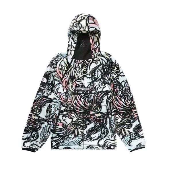 Veste polaire homme SUPREME x The North Face Steep Tech Dragon multicolore taille L