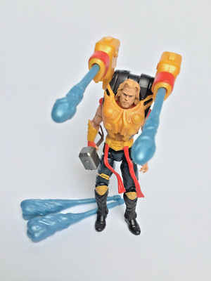 Thor Deluxe Blaster Armor Mighty Avenger 10cm Figur Hasbro Loose 100% Complete