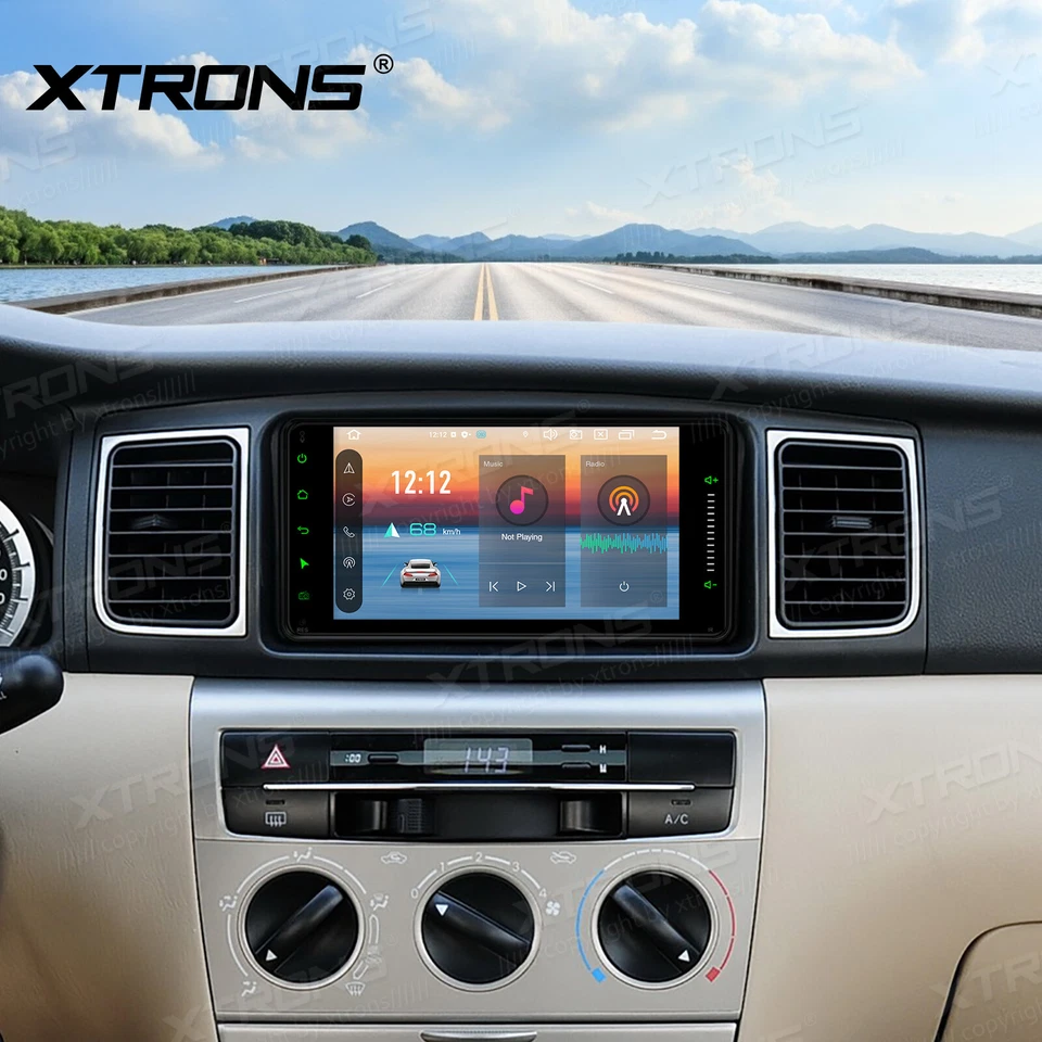 Octa Core 4GB+64GB 7" Car Stereo GPS Android 14 for Toyota Land Cruiser 4Runner - Image 2 of 4