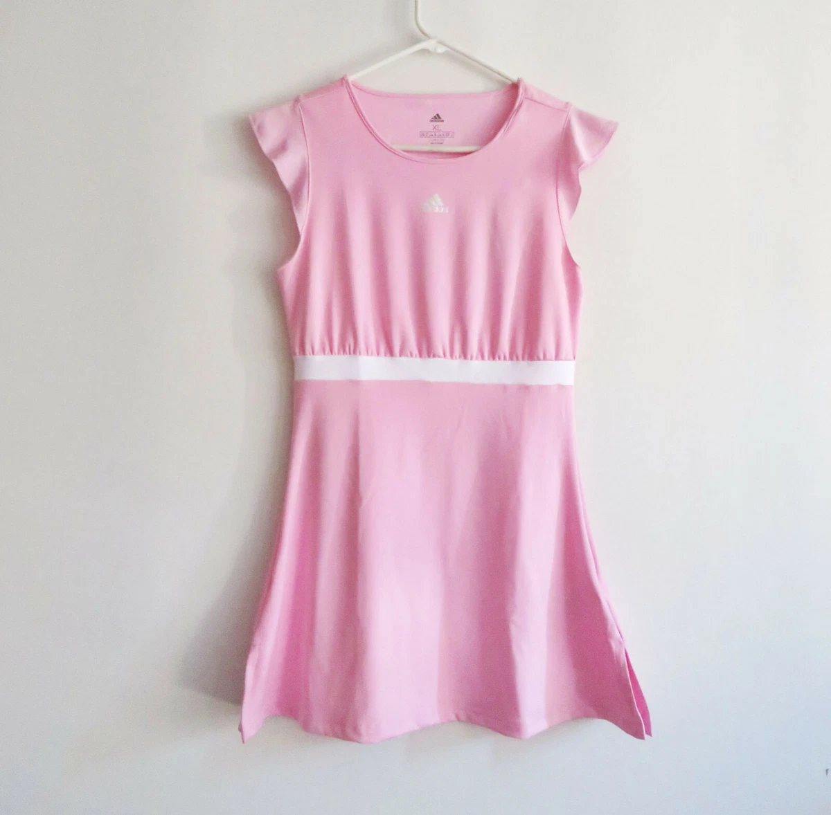 adidas Girls Ribbon Tennis Dress XL