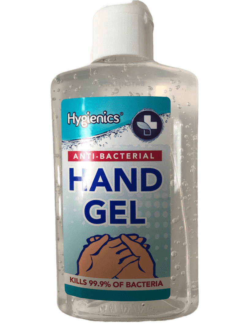 Hygenics Anti-bacterial Gel Kills 99.9% of Bacteria - 70% Ethanol 236ml