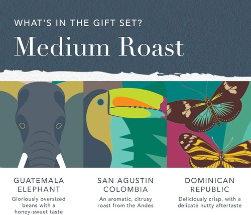 Gourmet Coffee Gift Set: 9 x 66g Ground Coffee Bags for Adventurous Palates - Picture 5 of 9