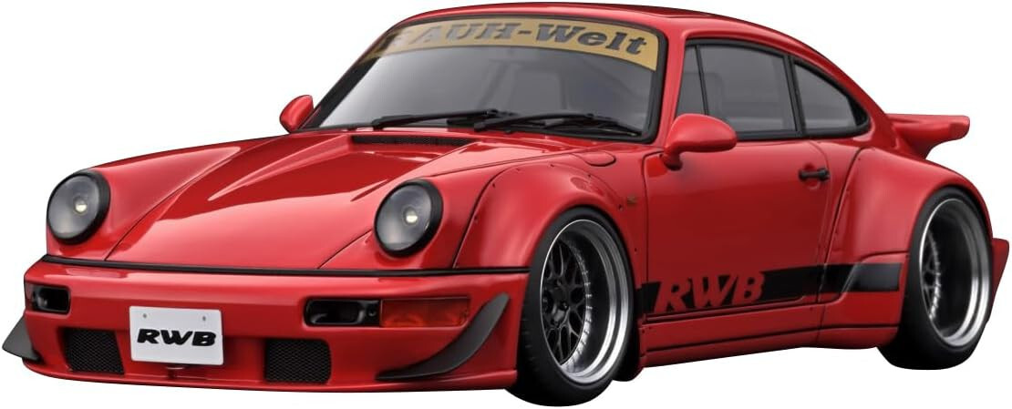 модель зажигания 1/18 Porsche RWB 964 Красный IG3636