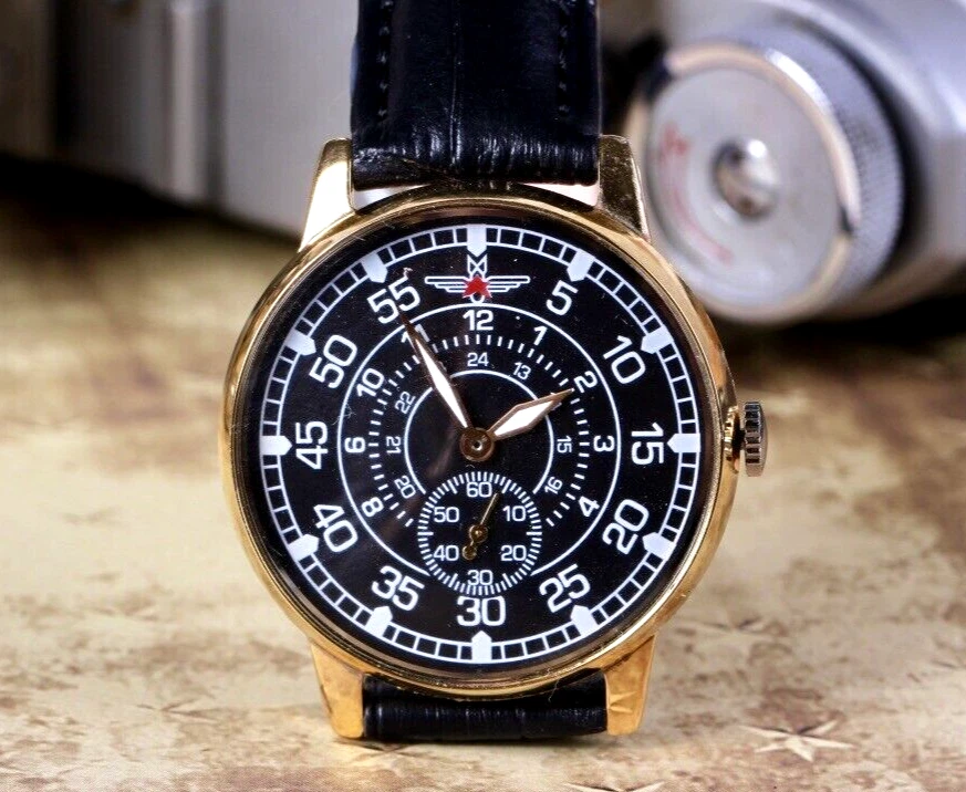 Soviet pilot best sale watch