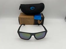 NEW Costa Del Mar MAINSAIL Polarized Sunglasses Gray Crystal / Green Glass 580G
