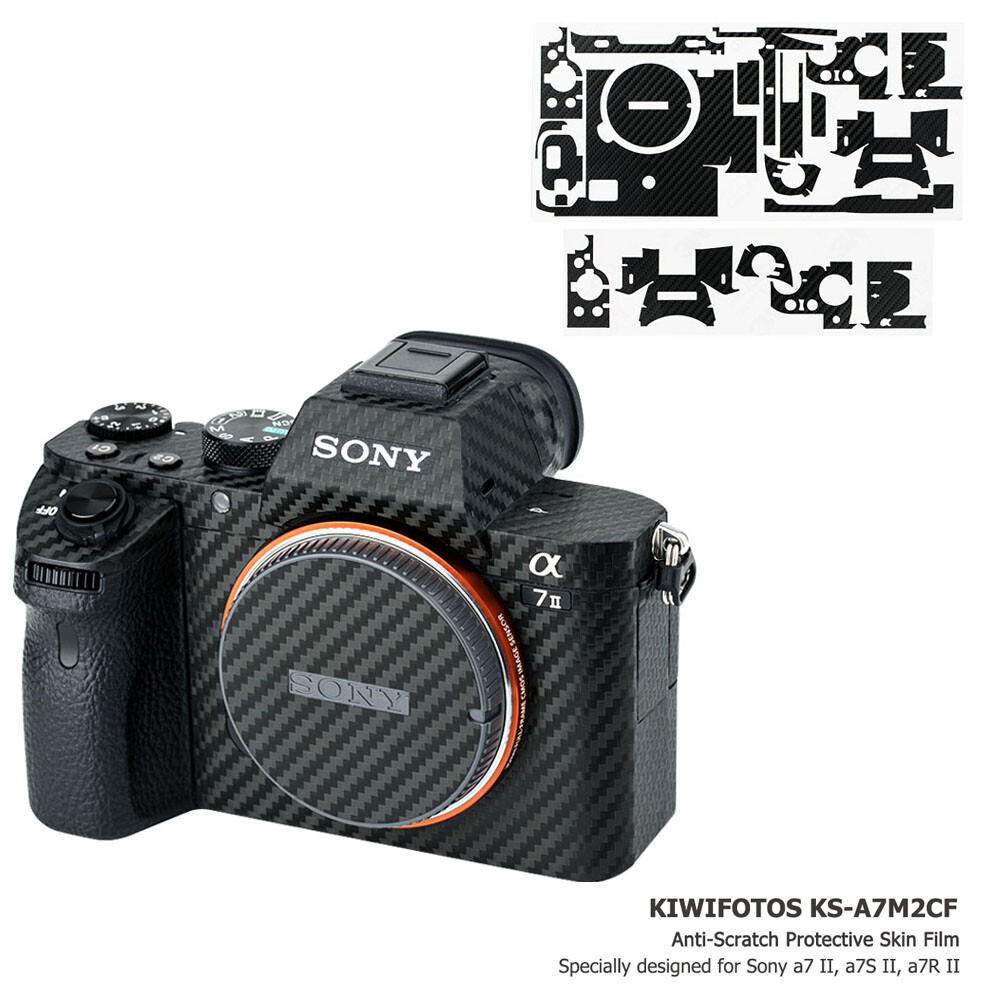 Anti-Scratch Camera Body Skin Protector Film Cover for Sony A7 II