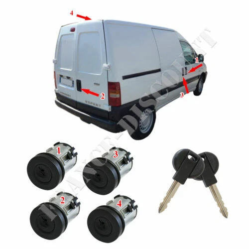 Serratura per portiere di chiusura per auto