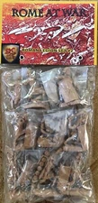 CONTE COLLECTIBLES ROME AT WAR ROMAN LEGION SET 2 (9 FIGURES) BRONZE/TAN