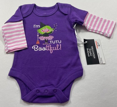 CELEBRATE HALLOWEEN GRAPHIC BODYSUIT  I M TUTU BOOTIFUL! 