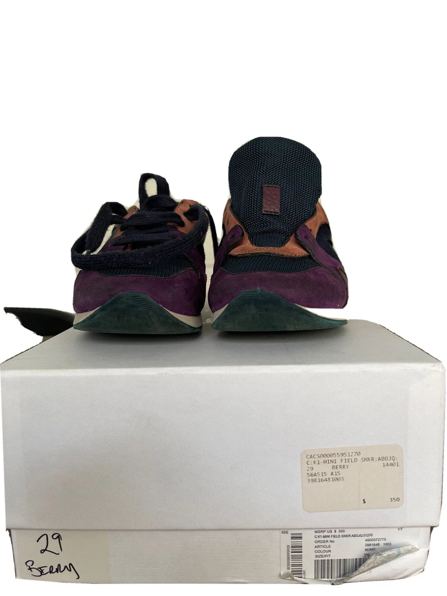 Burberry sneakers kids purple sales