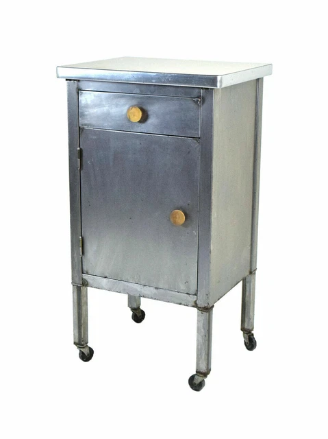 Industrial Metal Bedside Tables & Cabinets