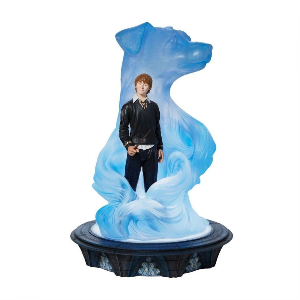 Enesco Mundo Mágico de Harry Potter RON AND LIGHT UP PATRONUS 6009884 NUEVO