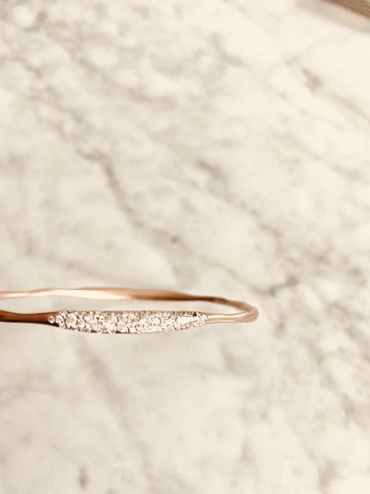 Pulseira Stardust 2 estações Ippolita ouro rosa 18K diamante RGB668DIA US$ 7500 - Imagem 4 de 4