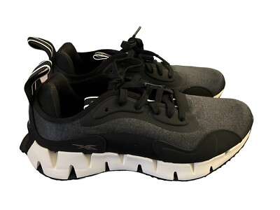 Reebok Women's Size 11 ZIG Dynamica CLW Running Tennis Shoes Black Sneakers