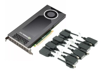 PNY Nvidia Quadro NVS810 NVS 810 8xDP 4GB DDR3 VCNVS810 900-5G201-1700-000