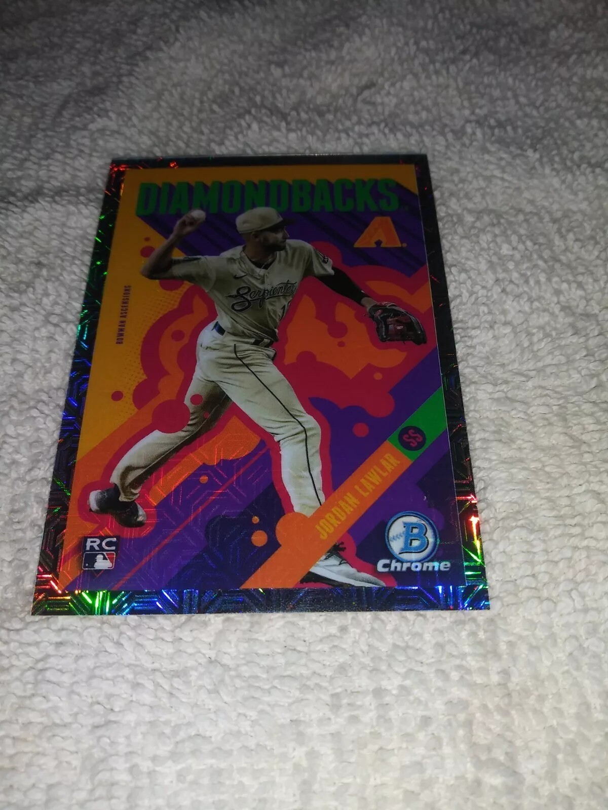 2024 Bowman Chrome SP Jordan Lawlar Ascensions Mojo