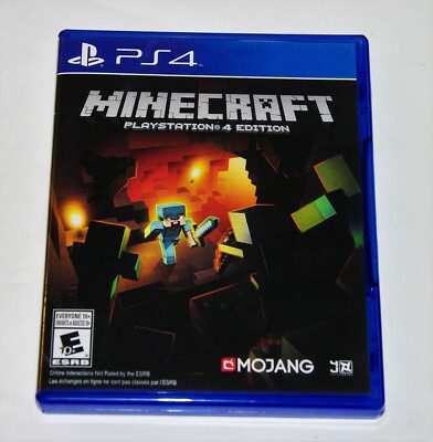 Replacement Case (NO GAME) Minecraft Playstation 4 PS4 V2