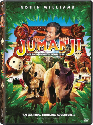 Jumanji  - Robin Williams, Bonnie Hunt, Kirsten Dunst, Bradley Pierce, New DVD