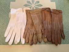 Vintage leather gloves