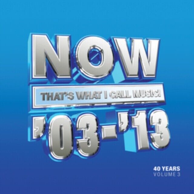 Now That's What I Call 40 Years: Volume 3 - 2003-2013 (Blue) NEW VINYL 3LP